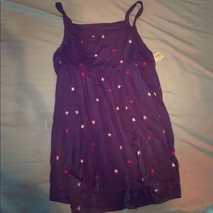 Consigning TUES 4/20‼️Girls Navy Blue Star Dress